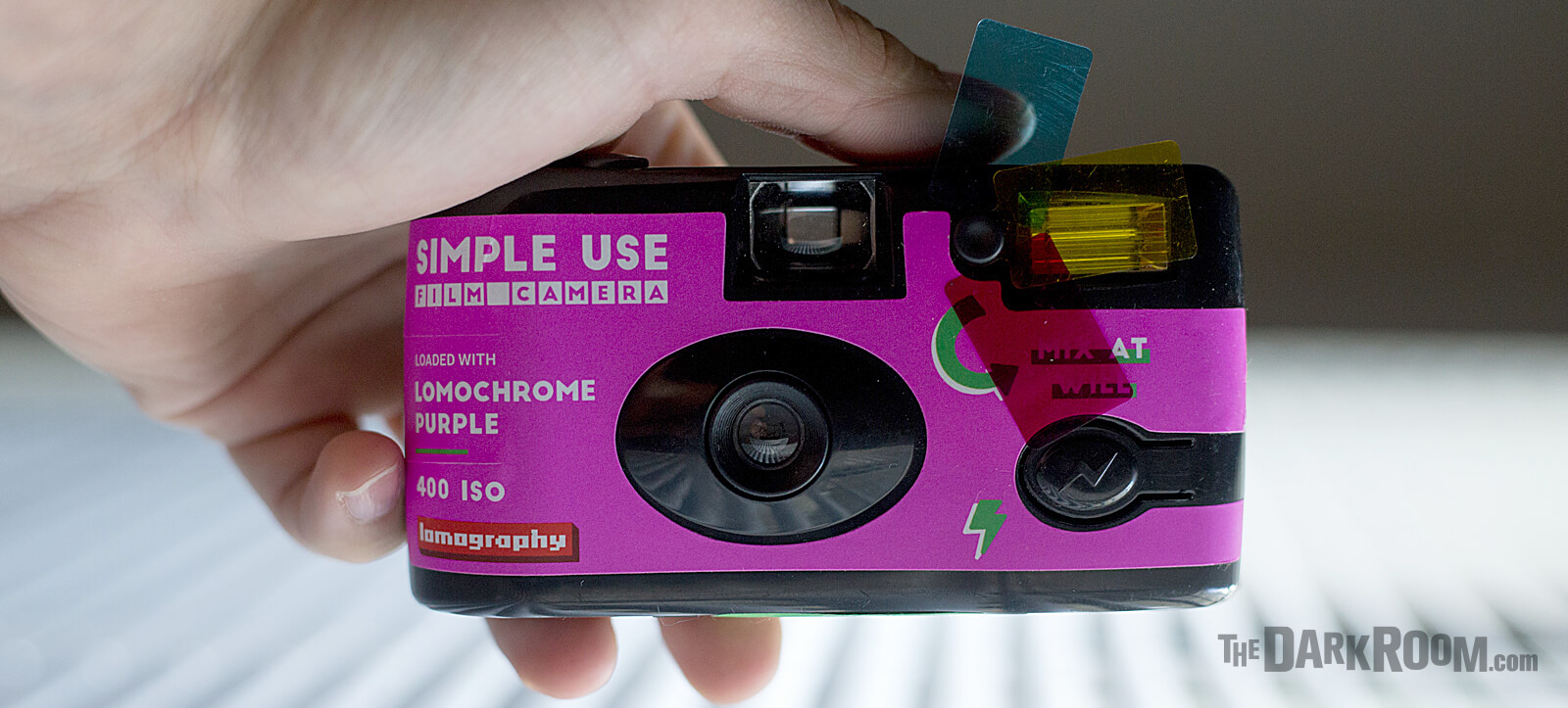 LomoChrome Purple Simple Use Disposable Camera